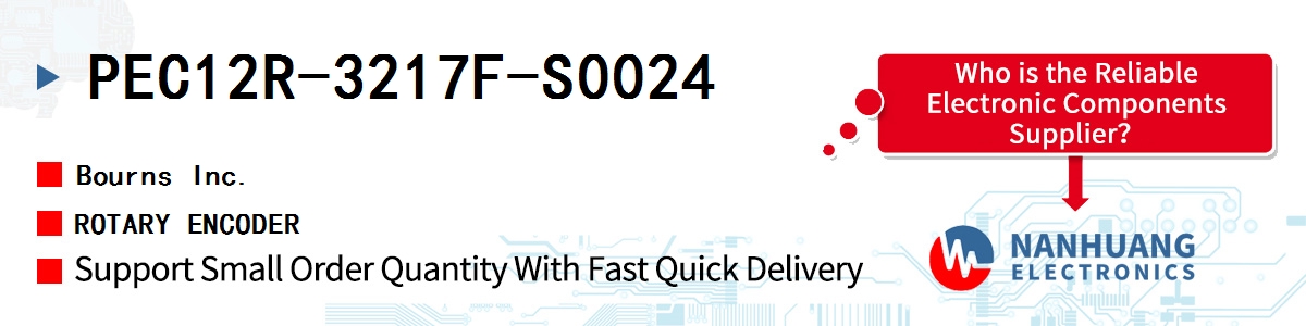 PEC12R-3217F-S0024 Bourns ROTARY ENCODER