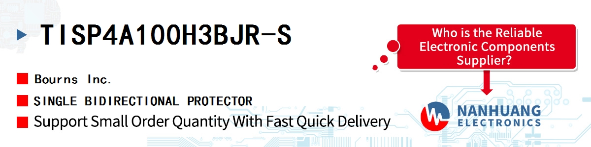 TISP4A100H3BJR-S Bourns SINGLE BIDIRECTIONAL PROTECTOR